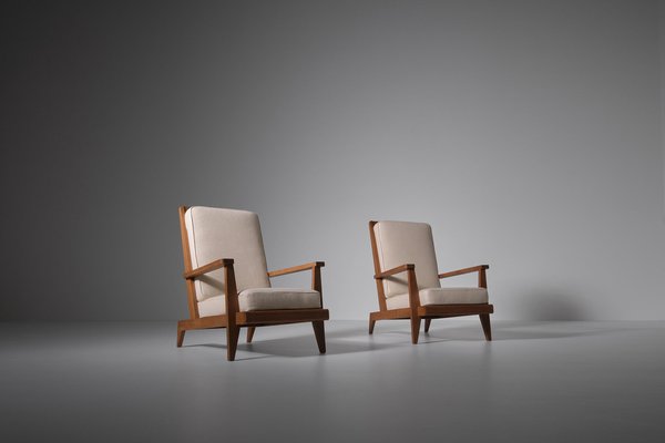 Oak sale lounge chair