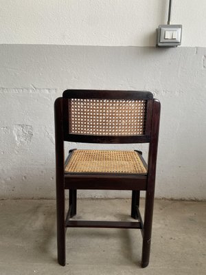 Mid Century Italian Modern Wooden, Z Chairs Dining Set Of 8 Modern