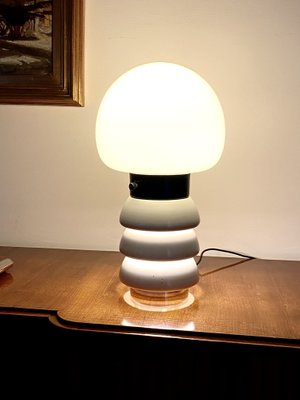 Space Age Table Lamp By Carlo Nason For, Fado Table Lamp With Led Bulb White10w