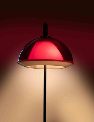 Vintage Red Lamp, Italy 1970s for sale at Pamono
