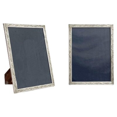 Italian Silver Picture Frames by Gino Bicchielli, 1960s, Set of 2