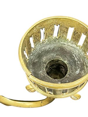 Wandkerzenhalter aus Messing, 19. Jh., 2er Set bei Pamono kaufen