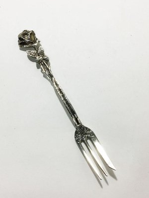 Silberbesteck vintage Tortenheber Hildesheimer Rose 835