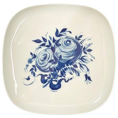 Porcelain Wall Plate by Bjorn Wiinblad for Rosenthal, Germany, 1970s
