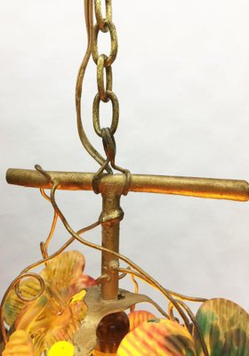 Art Glass Grape Pendant Lamp, 20th Century for sale at Pamono