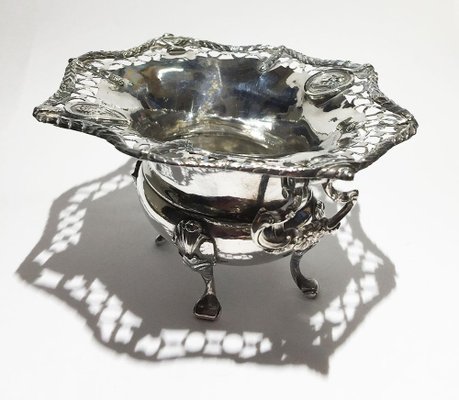 Noord West Trechter webspin Ster Dutch Silver Candy Bowl from Hartman, Amsterdam, 1783 for sale at Pamono