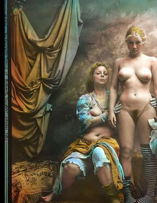  nudist mother daughter Jan Saudek, My Favourite Portrait of Mother & Daughter, Original  Photographic Gelatin Print, Late 20th Century for sale at Pamono