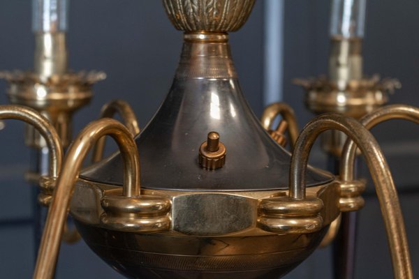 Mid-Century French Candelabra Floor Lamp for sale at Pamono
