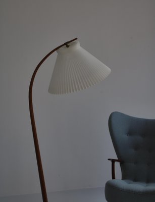 Danish Modern Bridge Floor Lamp By, Bridge Arm Floor Lamp Shades Replacement