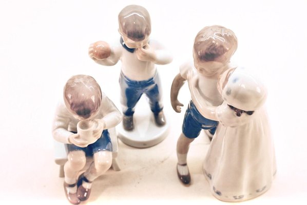 Figurines from Bing Gröndahl, 1960s, Set of for sale at Pamono
