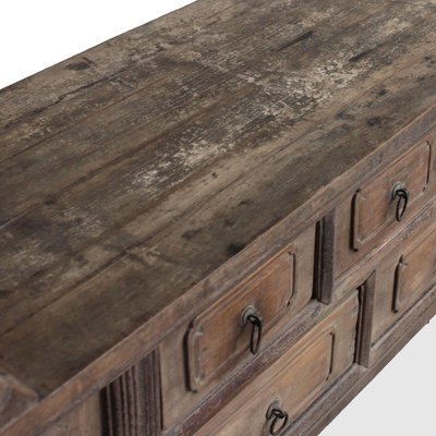 Walnut Altar Table From Gansu Province - 19thC Walnut Altar Table From Gansu Province - 19thC