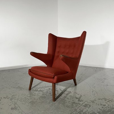 PP19 Papa Bear Armchair by Hans J. Wegner for A.P. Stolen 1950s