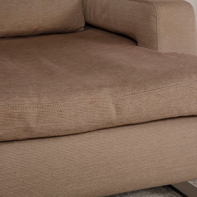 Beige fabric armchair sale