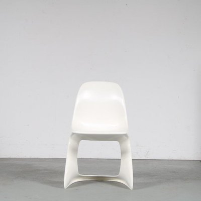 German Casalino Chair in White by Alexander Begge for Casala