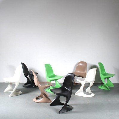German Casalino Chair in White by Alexander Begge for Casala