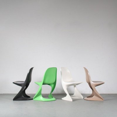 German Casalino Chair in White by Alexander Begge for Casala