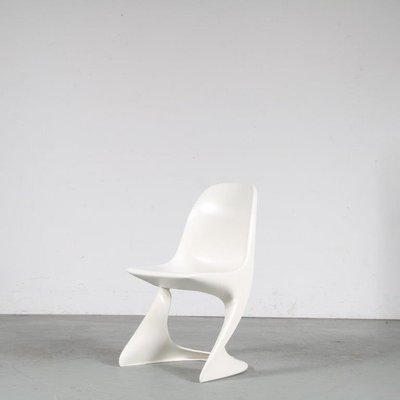 German Casalino Chair in White by Alexander Begge for Casala