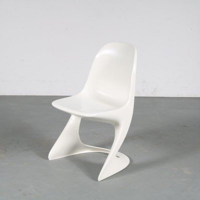 German Casalino Chair in White by Alexander Begge for Casala