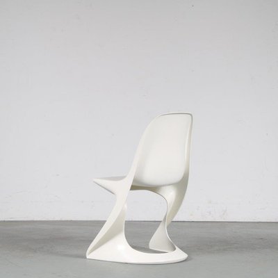 German Casalino Chair in White by Alexander Begge for Casala