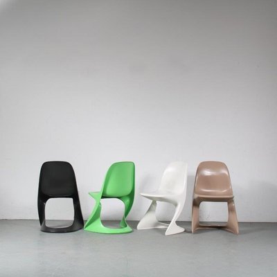 German Casalino Chair in White by Alexander Begge for Casala
