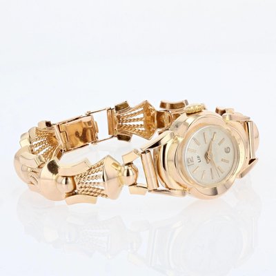 Orologio da donna in oro giallo 18 carati di Lip in vendita su Pamono