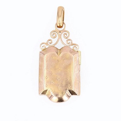 Antique French Chiseled Medallion 