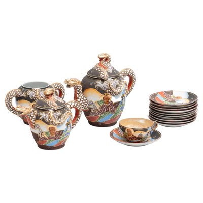 Servizio da tè antico in porcellana, Giappone, anni '50 in vendita su Pamono