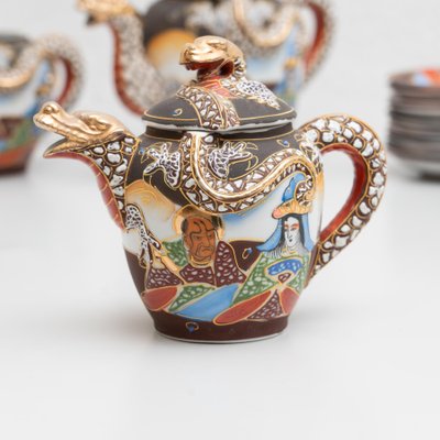 Ancien Service de Thé Japonais en Porcelaine - Vintage French Finds