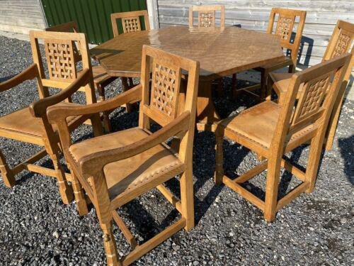 Antique Octagonal Oak Dining Table And, Antique Oak Table And Chairs Uk