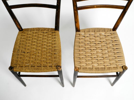 Antique wooden chairs 2024 with wicker seats