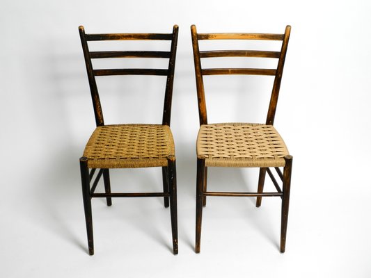 Mid century ladder back chairs deals