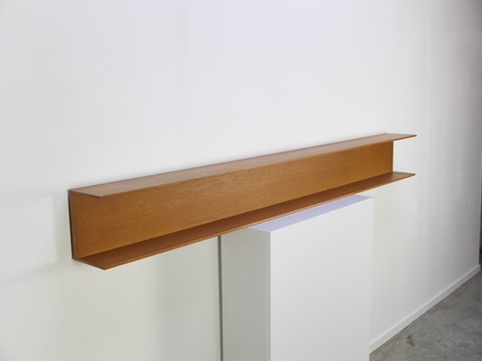Xl Oak Wall Shelf By Walter Wirz For, How To Make Oak Floating Shelves In Philippines