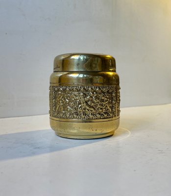 brass cigarette holder Vintage Pop-Up Cigarette Dispenser in Brass by Erhard & Sohne, 1960s for  sale at Pamono