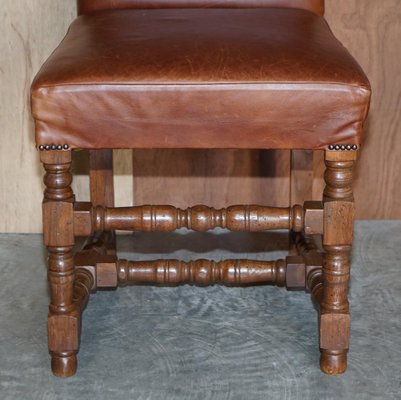 Antique Oak Heritage Leather, Antique Oak Chairs Uk