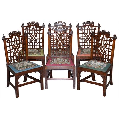 Chinese chippendale chairs for sale deals