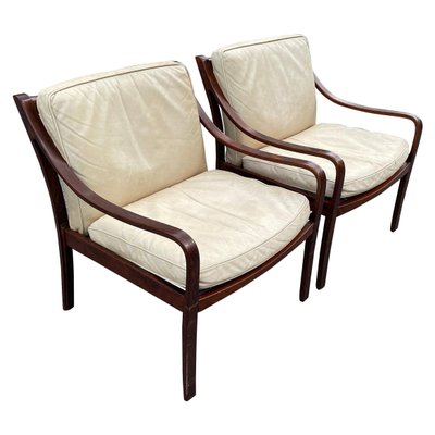 Lounge Chairs by Fredrik Kayser for Vatne Mobler 1960s Set of 2