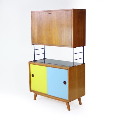 Mid century tall sideboard deals
