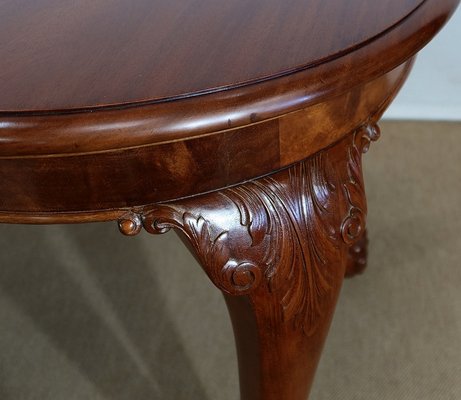 Kleiner Tisch Stil Empire IN Holz Von Walnuss Brett Marmor 