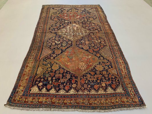 Vintage Qashqai Rug, 1950s for sale at Pamono