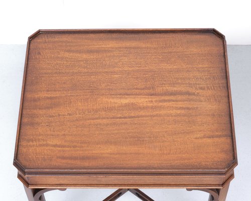 Mahogany Side Tables by Bevan Funnell for Reprodux England Mahogany Side Tables by Bevan Funnell for Reprodux England