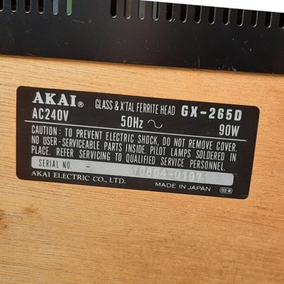 w/prop Monitor Or Tape Selector Akai For Akai GX-265D Knob 1-C & M Switch Base 