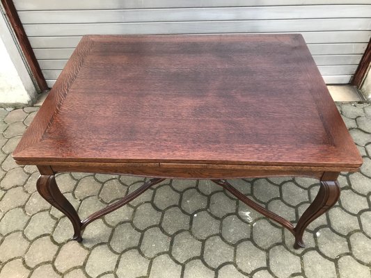 Vintage Extendable Dining Table, 1940s for sale at Pamono