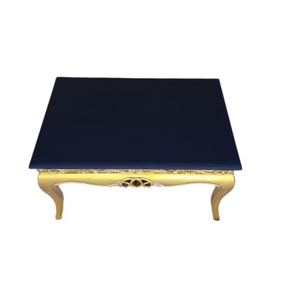 Blue and sale gold end table