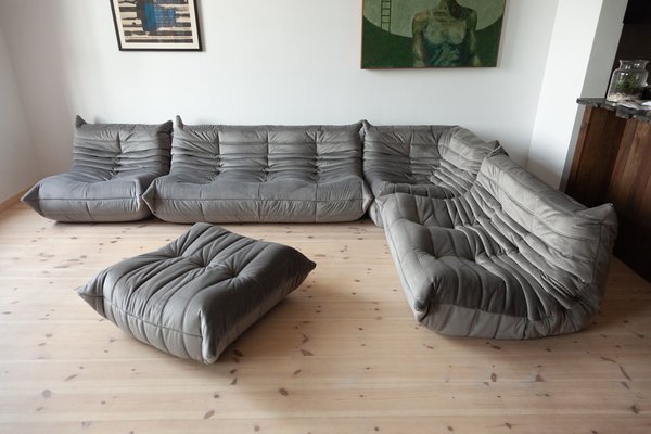 Velvet togo sofa deals