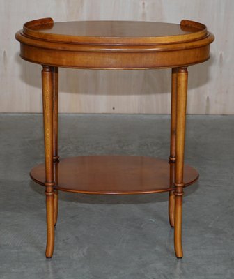 Oval 2024 end table