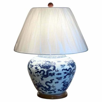 Blue Chinese Porcelain Table Lamp From, Ralph Lauren Table Lamps Shades Uk