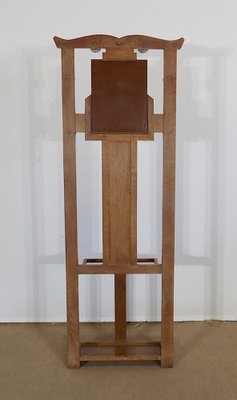 Small Solid Oak Coat Rack 1940 for sale at Pamono