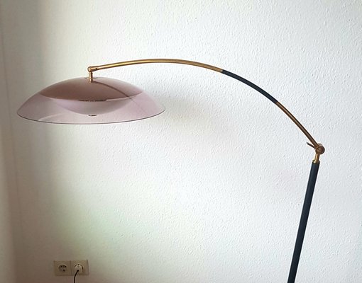 Floor Lamp With Acrylic Glass Shade, Acrylic Floor Lamp Shades
