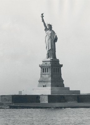 Statue of Liberty, USA, 1960s, Black & White Photograph for sale