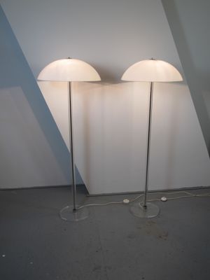 Vintage Dutch Lucite Floor Lamps From Harco Loor Set Of 2 For Vintage Dutch Lucite Floor Lamps From Harco Loor Set Of 2 1